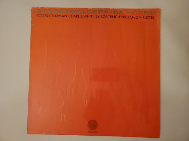 Streetwalkers Red Card vinyl record